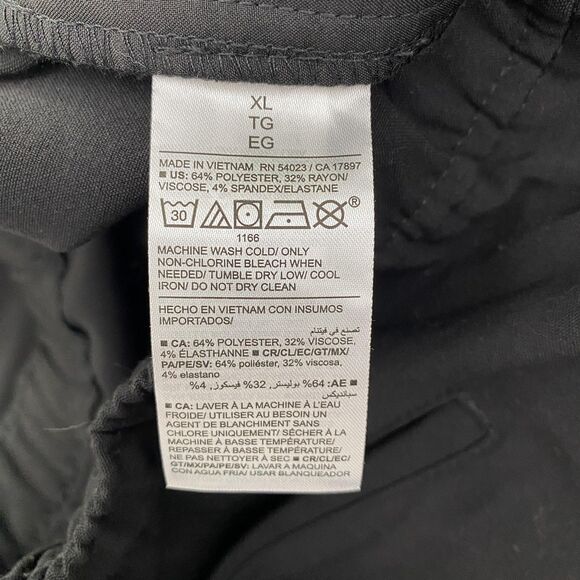 NWT Old Navy Black Pants Billie High Rise Ankle Pull On Pockets Womens XL - Picture 11 of 12